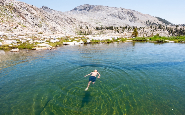 backpacking in california